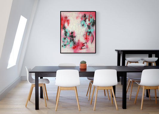 "Bridging Worlds" - 100x120cm