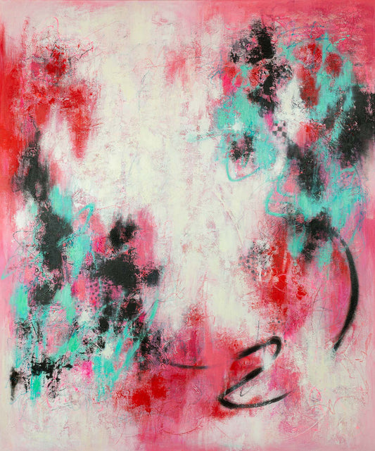 "Bridging Worlds" - 100x120cm