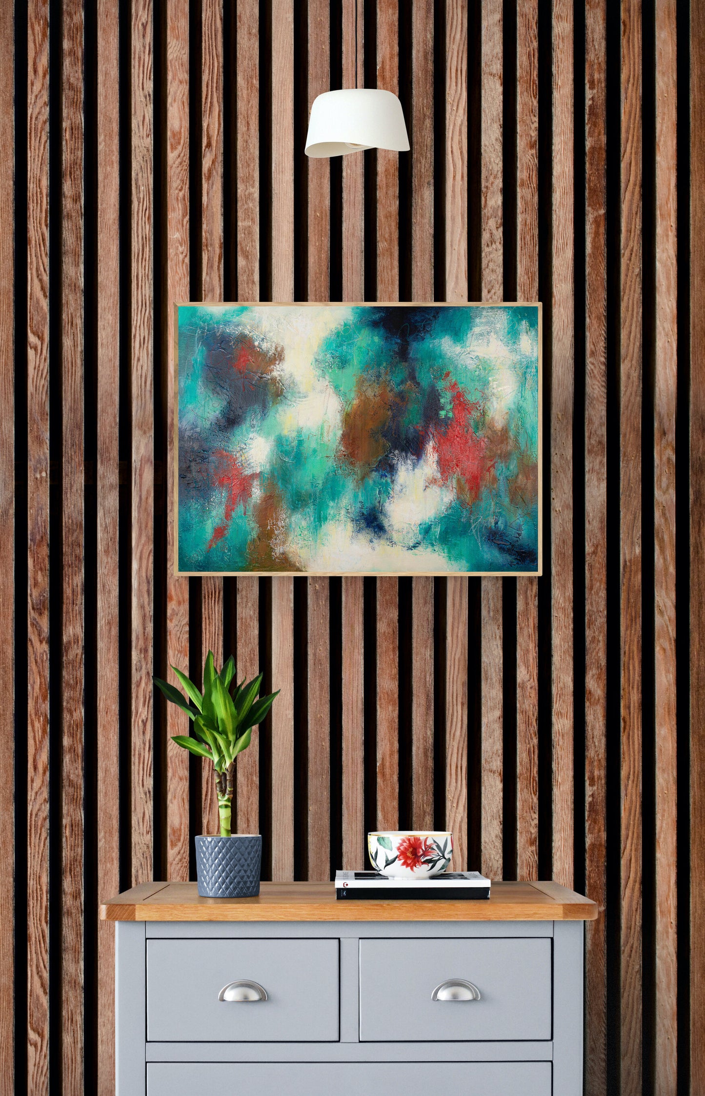 "Sunrays On My Skin" - 80x60cm