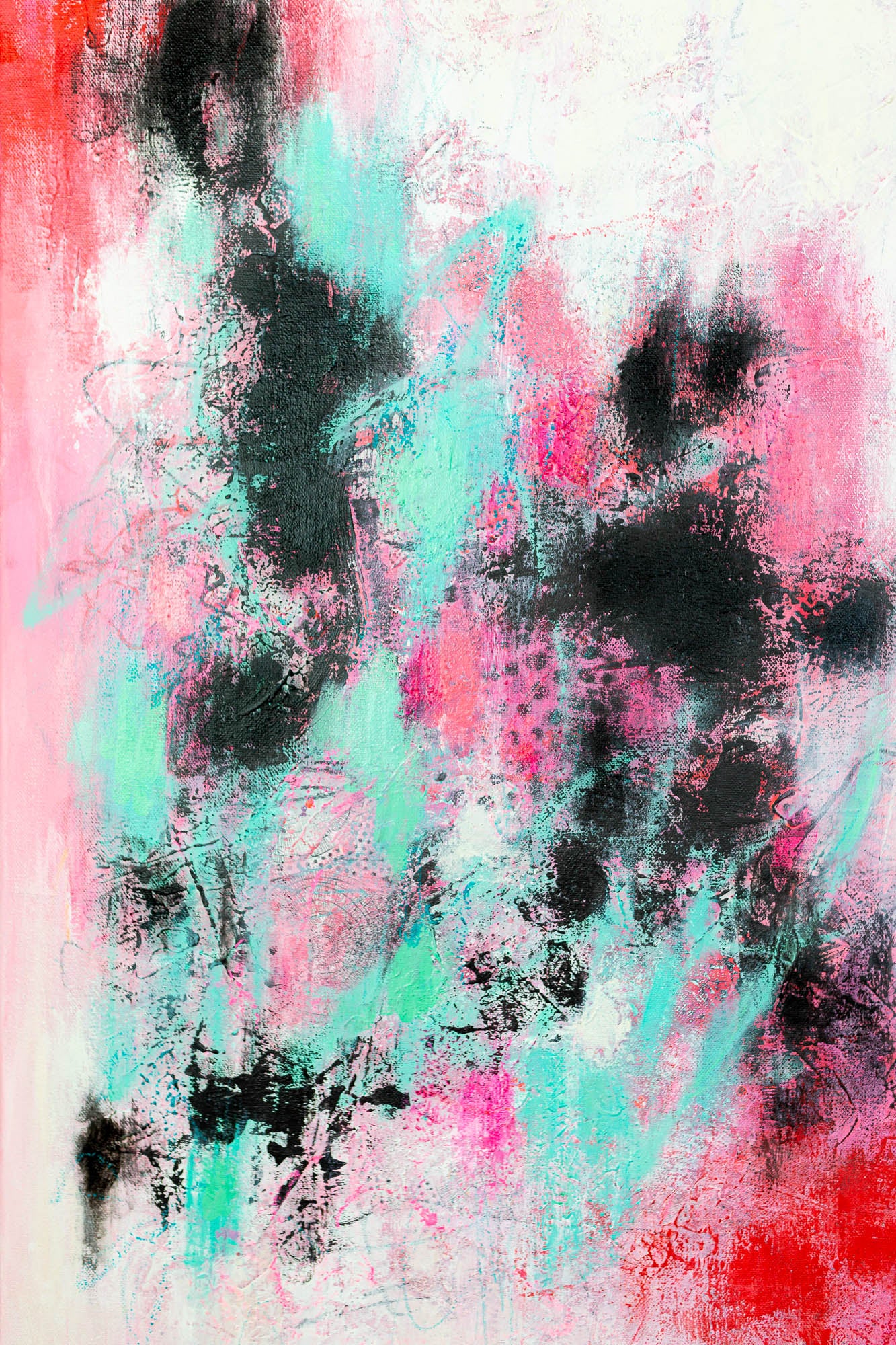 "Bridging Worlds" - 100x120cm