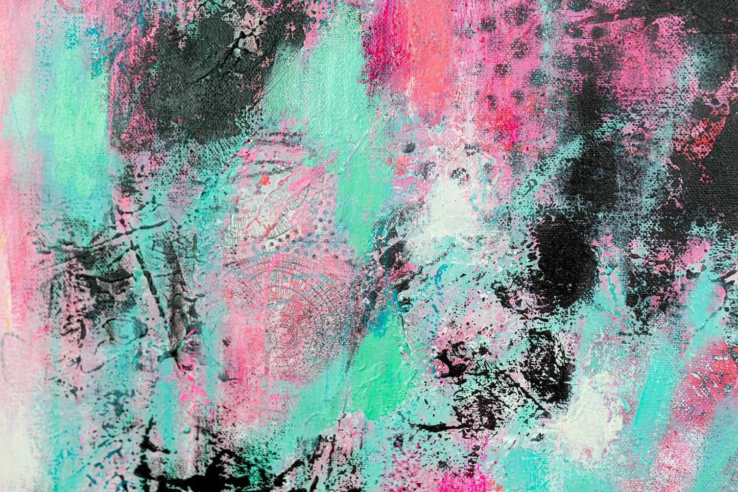 "Bridging Worlds" - 100x120cm