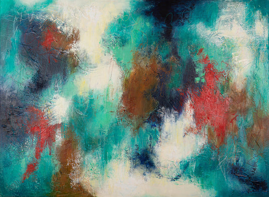 "Sunrays On My Skin"  -  80x60cm
